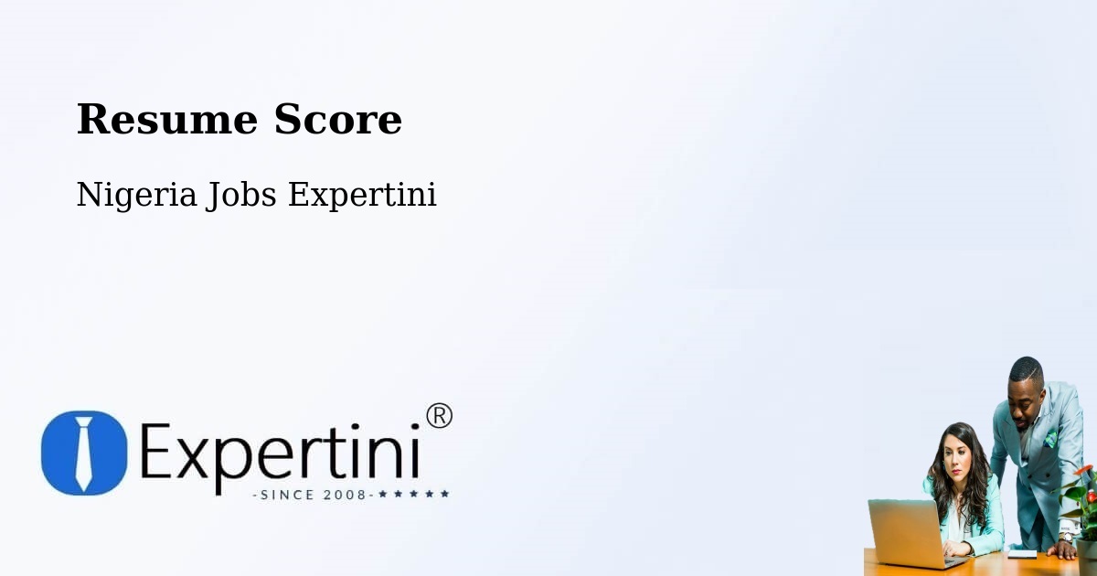Resume Score & Job Description Match Tool – Dapchi - Nigeria Jobs Expertini